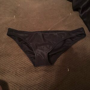 Black small swim bottoms